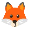 Стикер 11 Fox Emoji 1