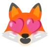 Стикер 16 Fox Emoji 1