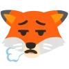 Стикер 57 Fox Emoji 1