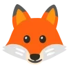 Стикер 21 Fox Emoji 1