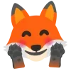 Стикер 50 Fox Emoji 1