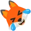 Стикер 8 Fox Emoji 1