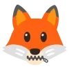 Стикер 43 Fox Emoji 1