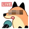Стикер 9 Fox