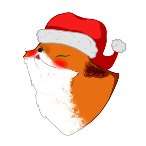 🎄 Стикер «Лиса Ориоль» для Telegram