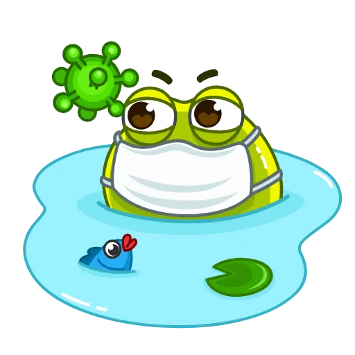 Стикер 21 Frogita -
