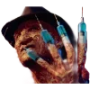 Стикер 10 Freddie Krueger