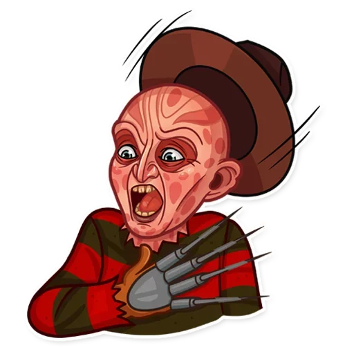 🤪 Стикер «Freddys Nightmares» для Telegram