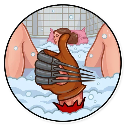 😚 Стикер «Freddys Nightmares» для Telegram