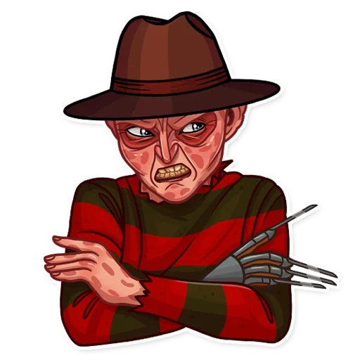 😙 Стикер «Freddys Nightmares» для Telegram