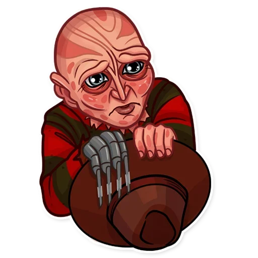 😋 Стикер «Freddys Nightmares» для Telegram
