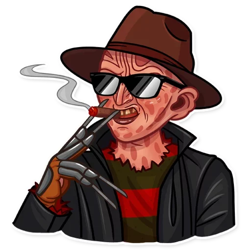 😙 Стикер «Freddys Nightmares» для Telegram