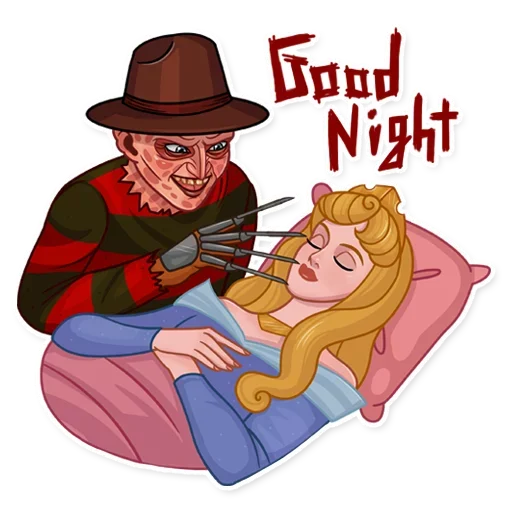 😙 Стикер «Freddys Nightmares» для Telegram