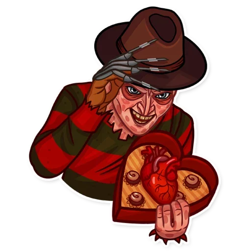 😙 Стикер «Freddys Nightmares» для Telegram