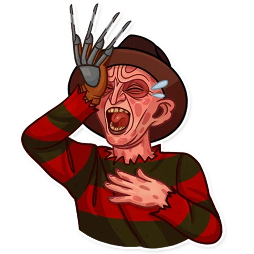 😙 Стикер «Freddys Nightmares» для Telegram