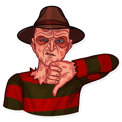 🙃 Стикер «Freddys Nightmares» для Telegram