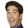 Стикер 7 😄 Набор эмоджи по сериалу «Friends Друзья»