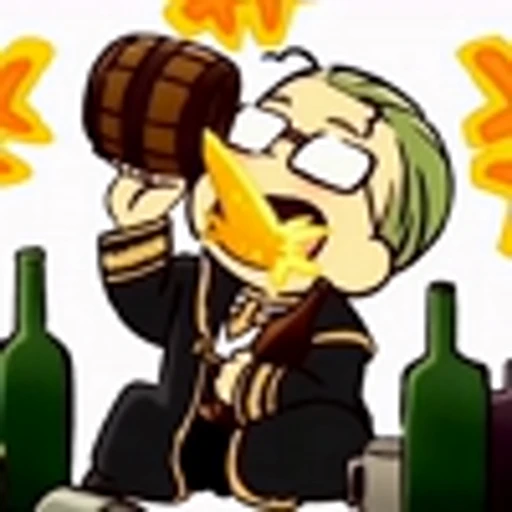🍺 Эмодзи «Frieren No Mahou» для Telegram