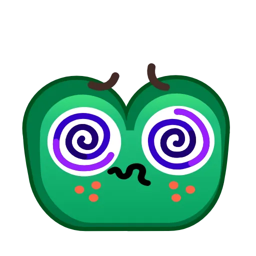 Стикер 45 Frog Emoji