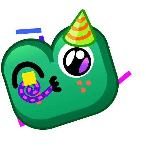 Стикер 22 Frog Emoji