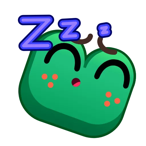 Стикер 42 Frog Emoji