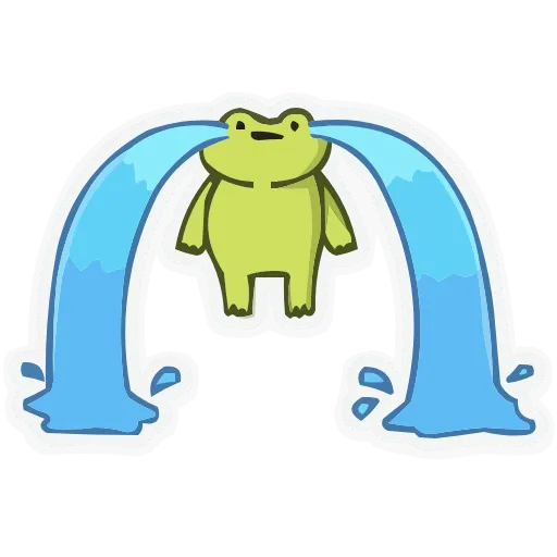 Стикер 45 Frog Mix HD