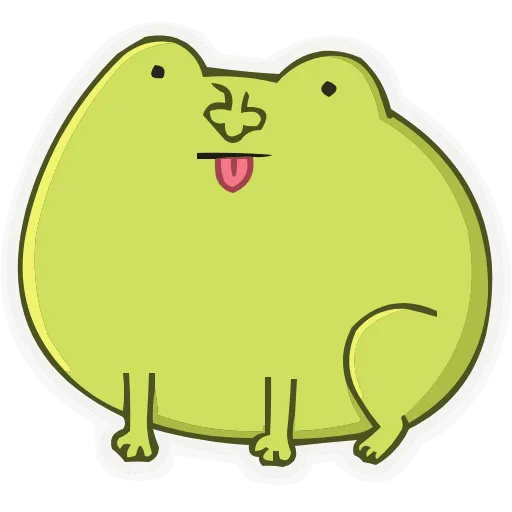Стикер 20 Frog Mix HD