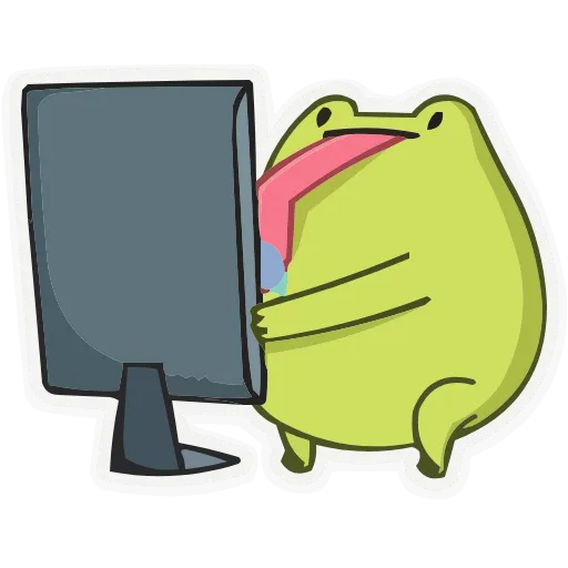 Стикер 25 Frog Mix HD