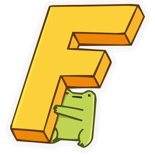 Стикер 30 Frog Mix HD