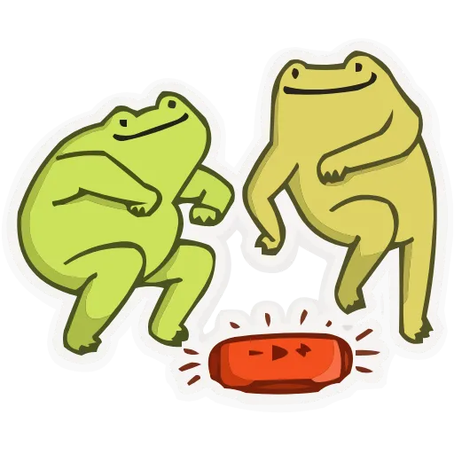 Стикер 15 Frog Mix HD
