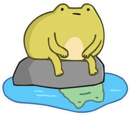 Стикер 28 Frog Mix HD