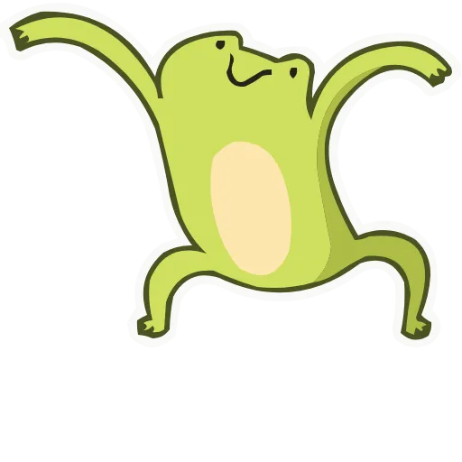 Стикер 23 Frog Mix HD