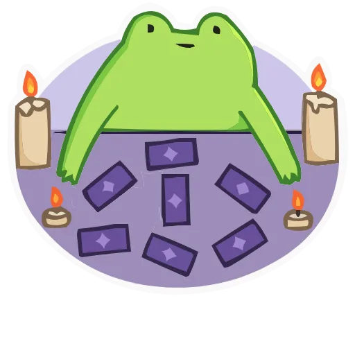Стикер 17 Frog Mix HD
