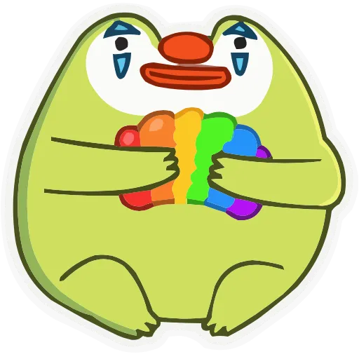Стикер 43 Frog Mix HD