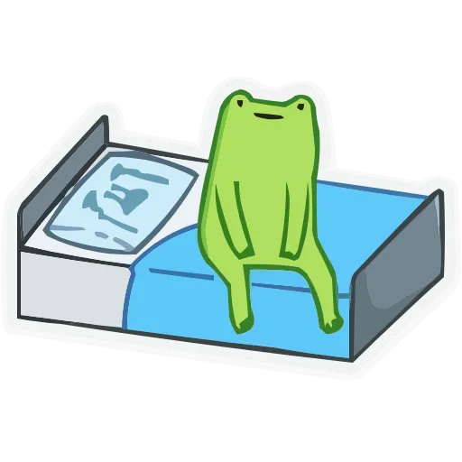 Стикер 18 Frog Mix HD