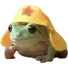 Стикер 3 🐸 Набор эмоджи с лягушками