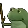 Стикер 57 😐 Worry frog emoji - Тревожный лягушонок