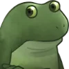 Обложка набора 😐 Worry frog emoji - Тревожный лягушонок