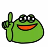 Стикер 22 🙂 Frogs emoji - лягушки