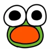 Стикер 5 🙂 Frogs emoji - лягушки