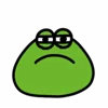 Стикер 11 🙂 Frogs emoji - лягушки