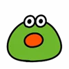 Стикер 4 🙂 Frogs emoji - лягушки