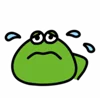 Стикер 24 🙂 Frogs emoji - лягушки