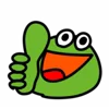 Стикер 12 🙂 Frogs emoji - лягушки