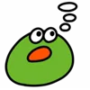 Стикер 35 🙂 Frogs emoji - лягушки