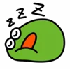 Стикер 33 🙂 Frogs emoji - лягушки