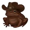 Стикер 16 Frogs In Hats