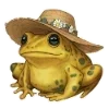 Стикер 8 Frogs In Hats