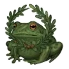 Стикер 14 Frogs In Hats