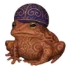 Стикер 12 Frogs In Hats